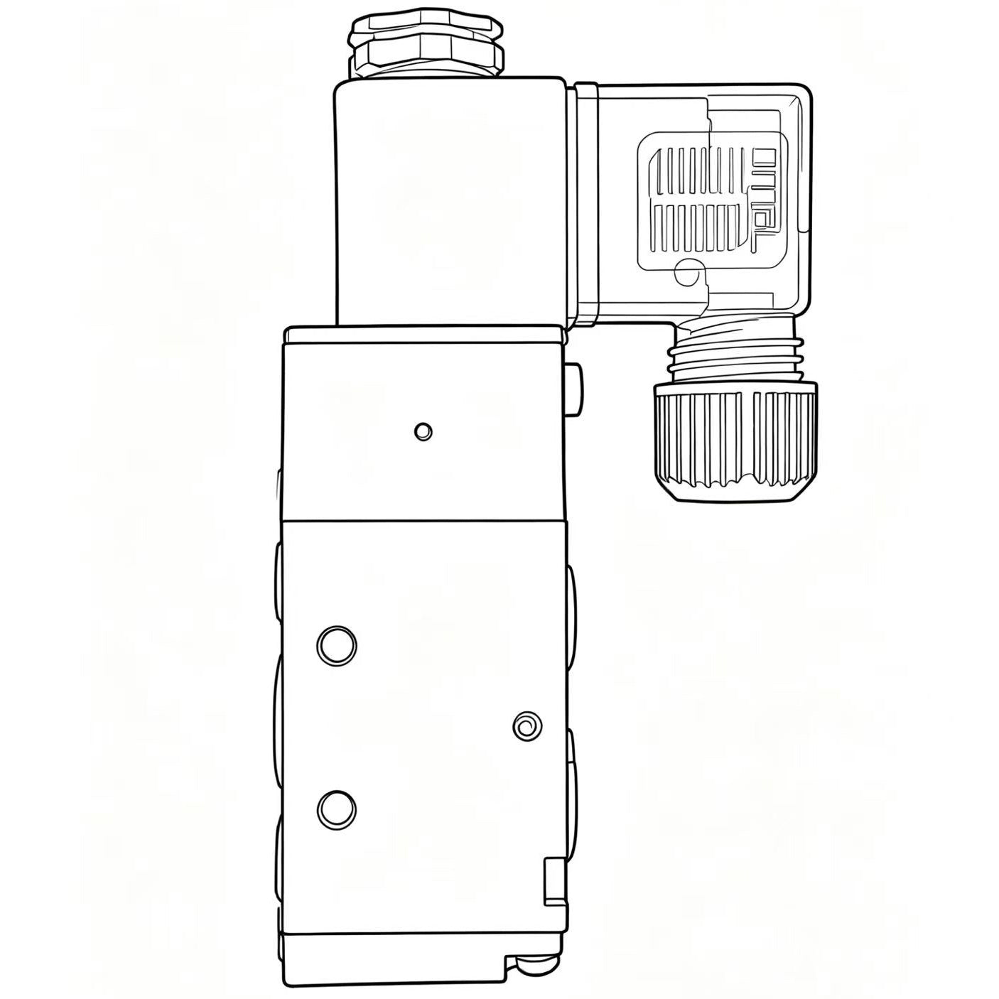 5-way solenoid valve