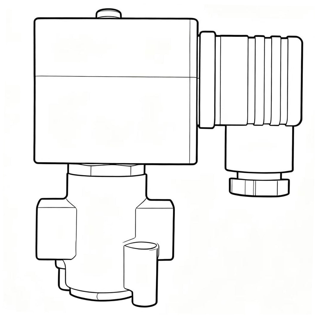 2-way solenoid valve