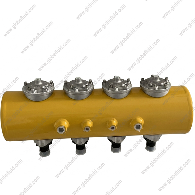 6" Industrial Pulse Jet Valve Header Tank