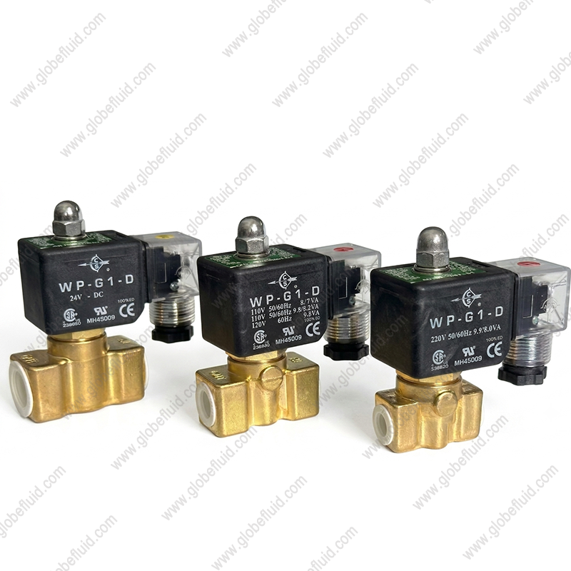 CS FLUIDPOWER 2-way brass solenoid valve NC Direct-Acting